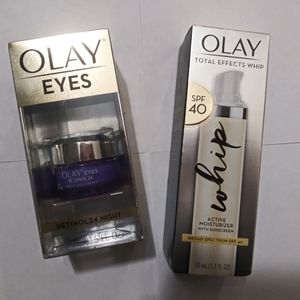 Okay eyes retinol & okay total effects whip